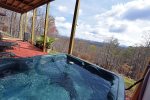 Point of View - Blue Ridge GA - Hot Tub